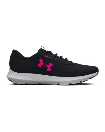 Pantofi pentru alergare Charged Rogue 3 Storm - Alb/Negru/Roz