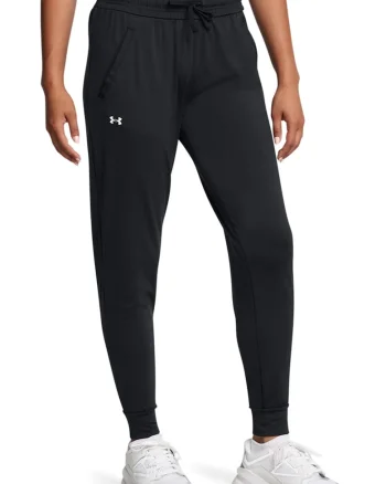Pantaloni de trening pentru fitness HeatGear - Negru stins
