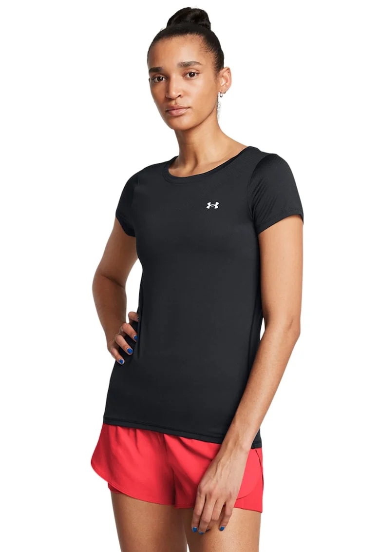 Tricou pentru antrenament HeatGear® - Alb/Negru