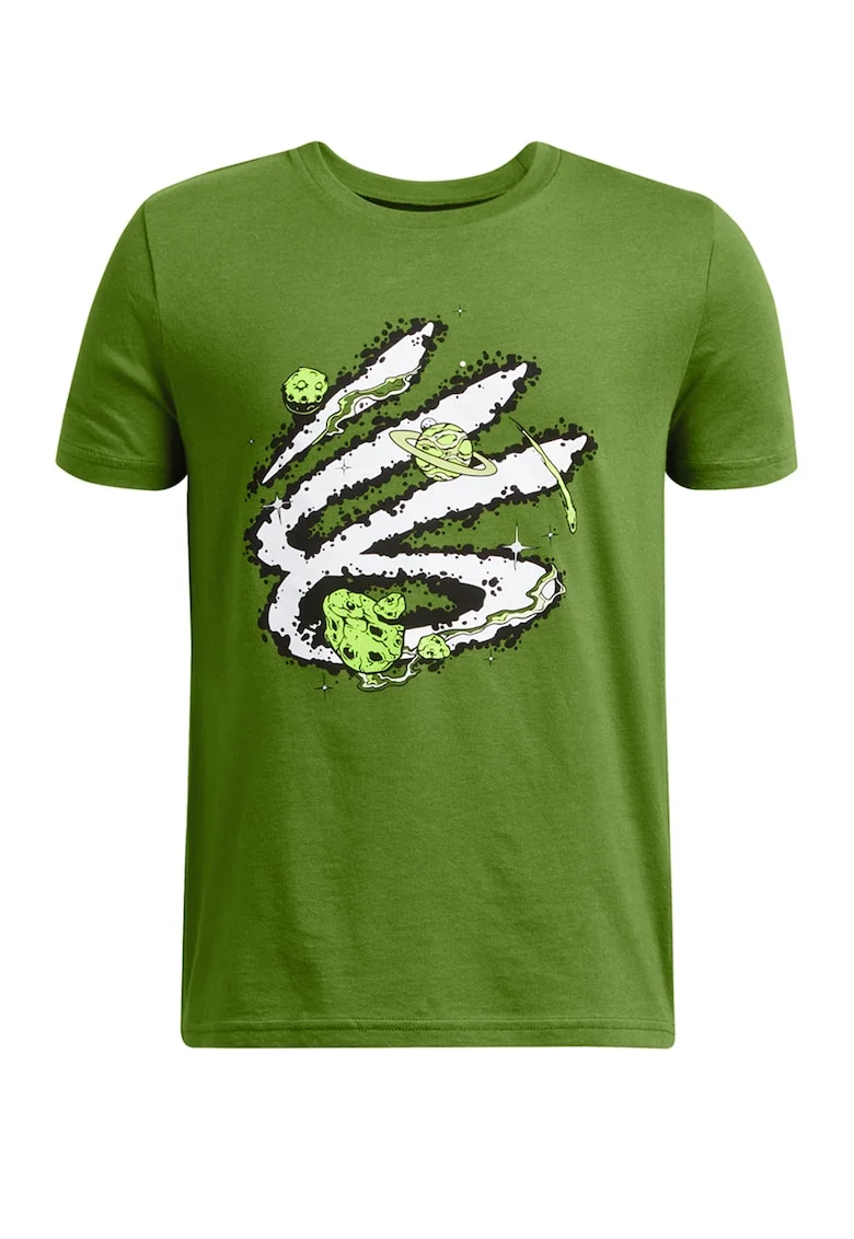 Tricou pentru baschet Curry Trend - Verde