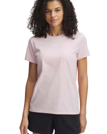 Tricou cu detaliu logo Rival Core - Alb/Roz pal