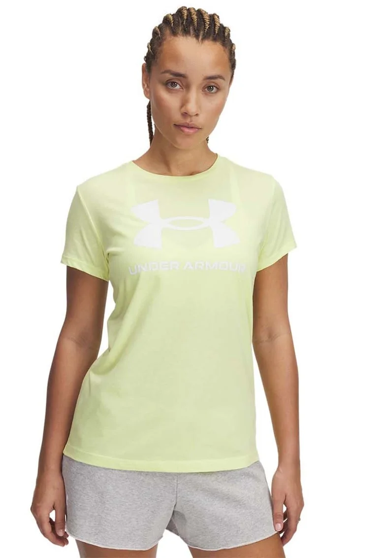 Tricou lejer Rival - Alb/Galben pai
