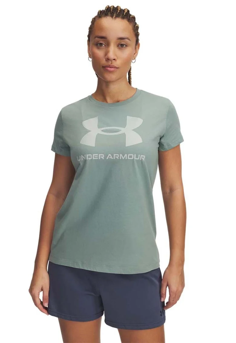 Tricou lejer Rival - Alb/Verde menta