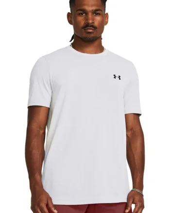 Tricou fara cusaturi - pentru fitness Vanish - Alb/Negru