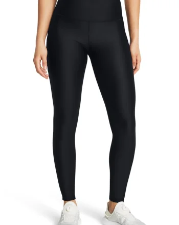 Colanti cu talie inalata - pentru fitness HeatGear® - Negru/Roz aprins