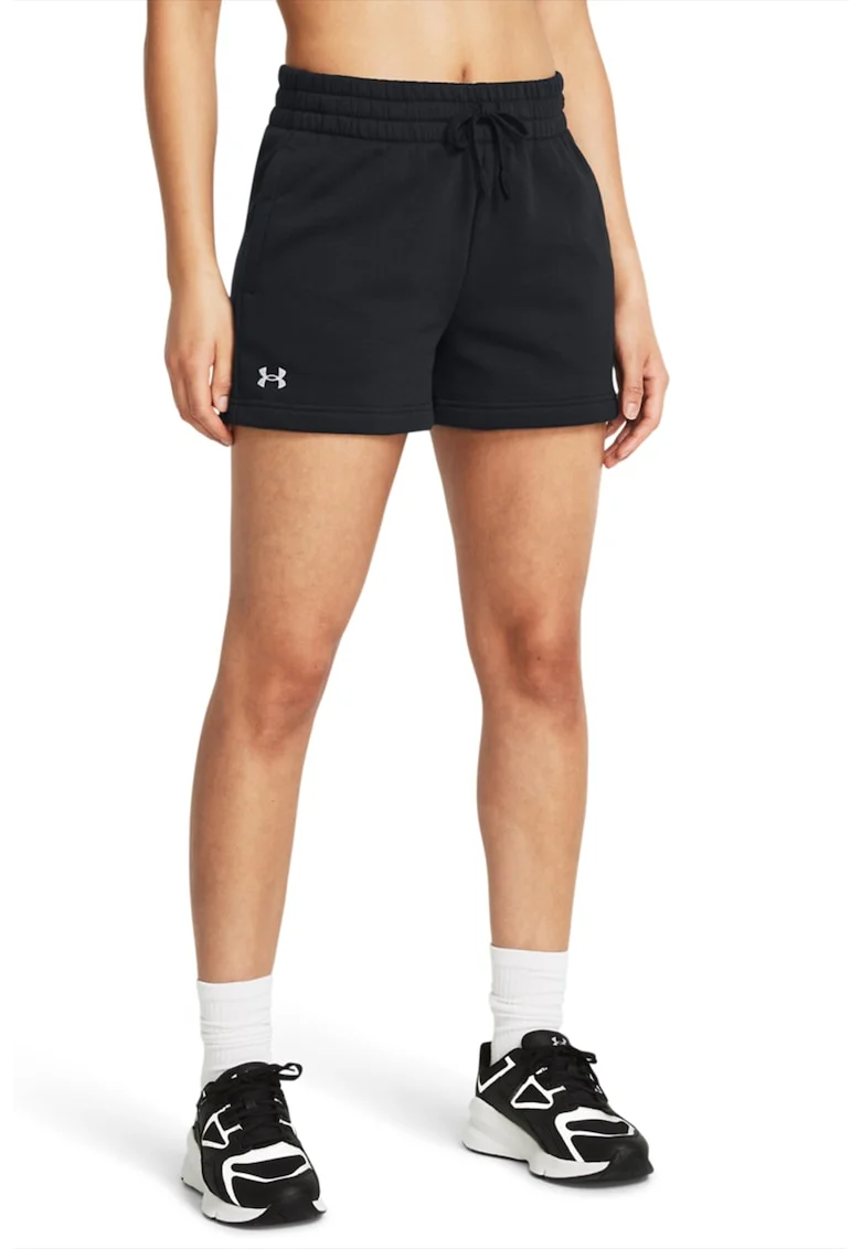 Pantaloni scurti din amestec de bumbac - pentru fitness Rival - Negru