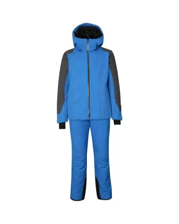 Set impermeabil cu jacheta cu gluga si pantaloni de schi D-Warp -