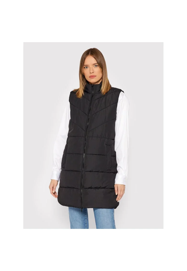 Vesta dama -  209470550 - Poliester - Negru - Negru