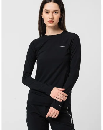 Bluza pentru schi si snowboarding Midweight Omni-Heat® - Negru stins