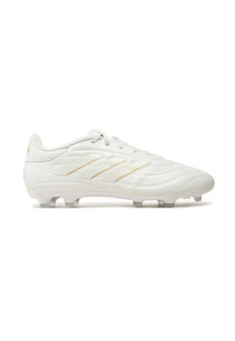 Ghete de fotbal barbati  303974046 - Piele naturala - Alb - Alb