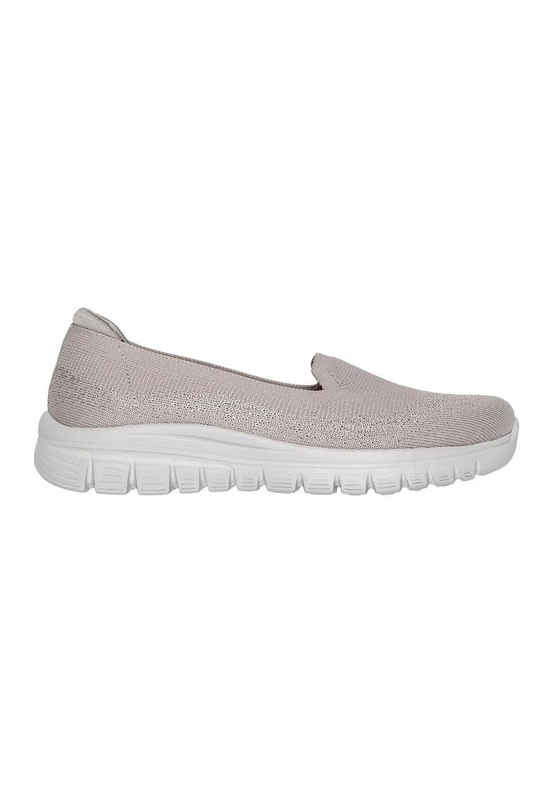 Pantofi slip-on Graceful - Maro taupe deschis