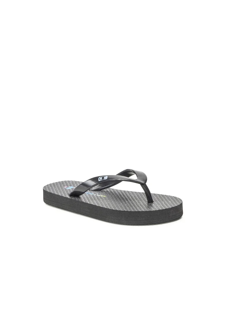 Papuci fete -  Textil - Negru - Negru