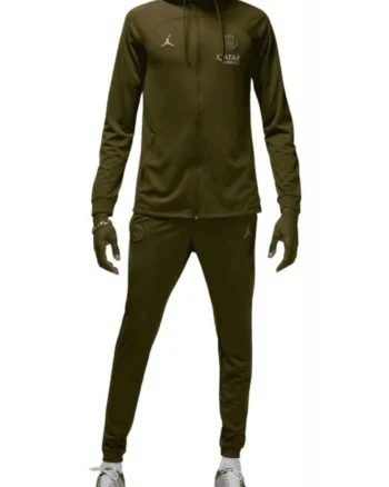 Trening  PSG MNK DF STRKHD TRKSUIT - Verde