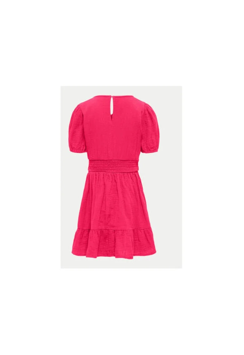 Rochie fete -  304705212 - Bumbac organic - Roz - Roz