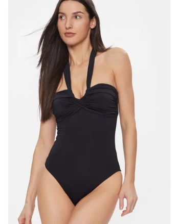 Costum de baie dama -  303653309 - Nylon - Negru - Negru