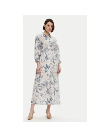 Rochie dama -  305170736 - Bumbac - Alb - Alb