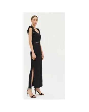 Rochie dama -  305170477 - Rayon - Negru - Negru