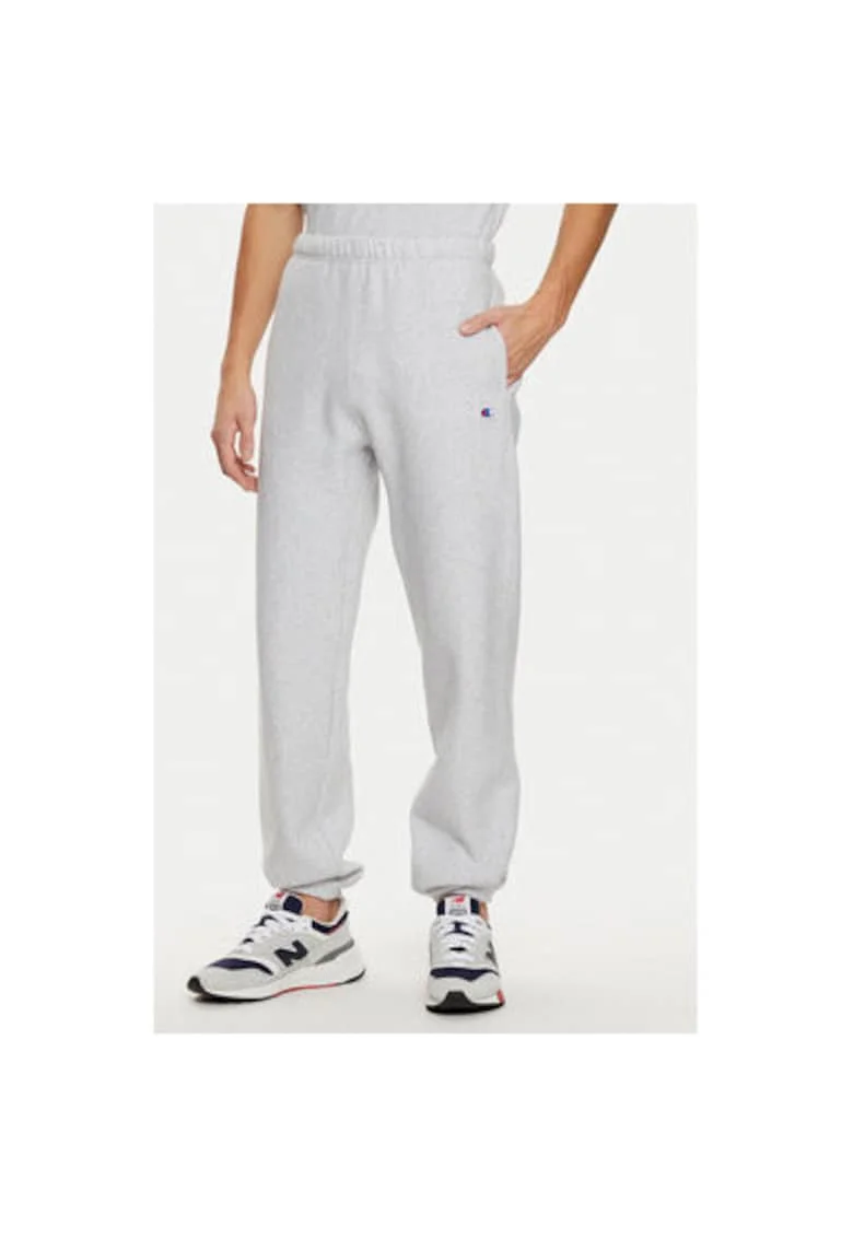 Pantaloni barbati -  304700576 - Bumbac - Gri