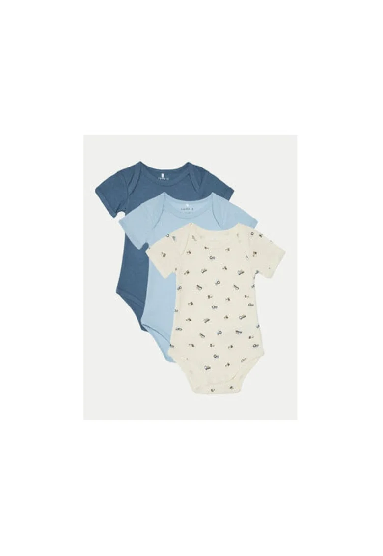 Set 3 boy-uri baieti -  304718960 - Bumbac organic/Bumbac - Multicolor - Multicolor