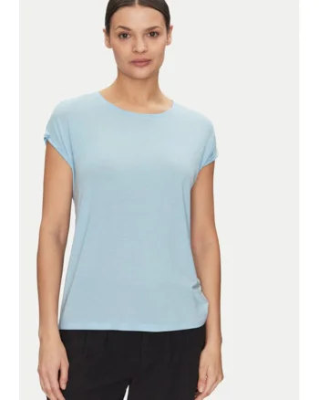Tricou dama -  304785900 - Lyocell - Albastru - Albastru