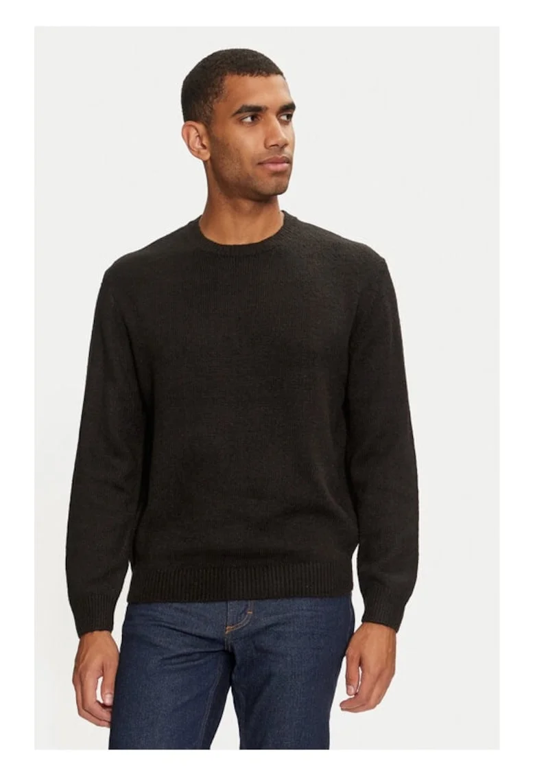 Pulover Anthony 22029798 Negru Regular Fit - Acril
