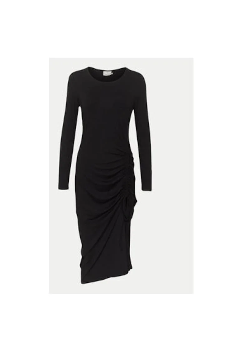 Rochie dama -  303964900 - Viscoza - Negru - Negru