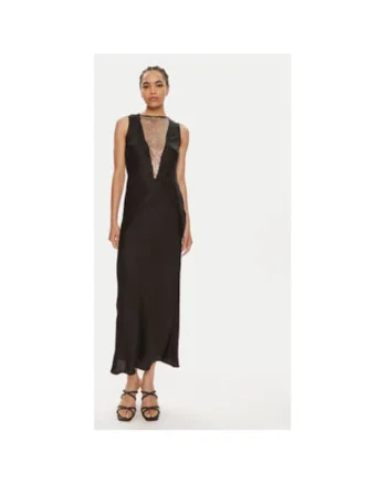 Rochie Dama -  304471315 - Viscoza - Negru - Negru