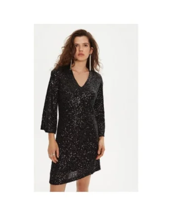 Rochie dama -  304453632 - Poliester - Negru - Negru