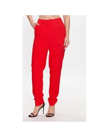 Pantaloni dama -  302774708 - Poliester reciclat/Viscoza - Negru - Negru