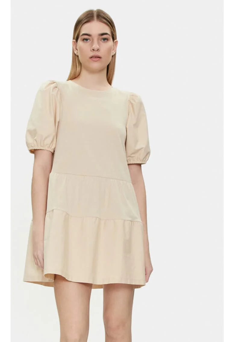 Rochie dama -  303995249 - Bumbac - Bej - Bej