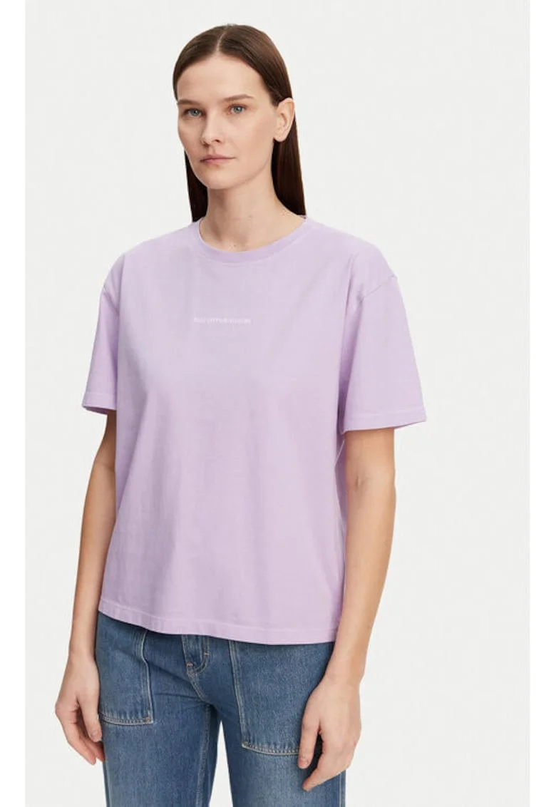Tricou dama -  304884689 - Bumbac organic - Violet - Violet