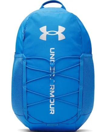 Rucsac unisex cu finisaj rezistent la apa Hustle 6.0 - 26 L - Albastru royal/Alb optic