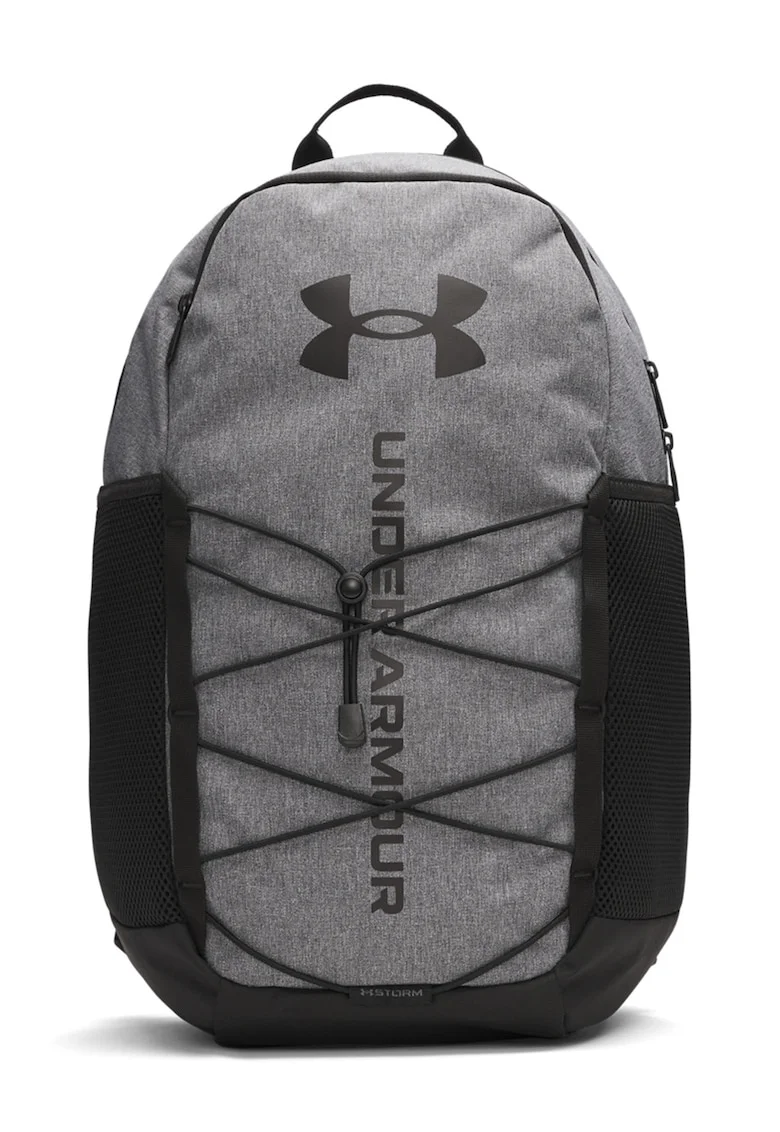 Rucsac unisex cu finisaj rezistent la apa Hustle 6.0 - 26 L - Negru/Gri deschis melange