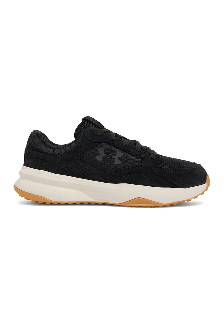 Pantofi din piele intoarsa si material textil pentru antrenament Edge - Negru