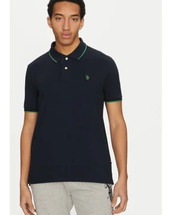 Tricou barbati -  305230348 - Bumbac organic - Albastru - Albastru