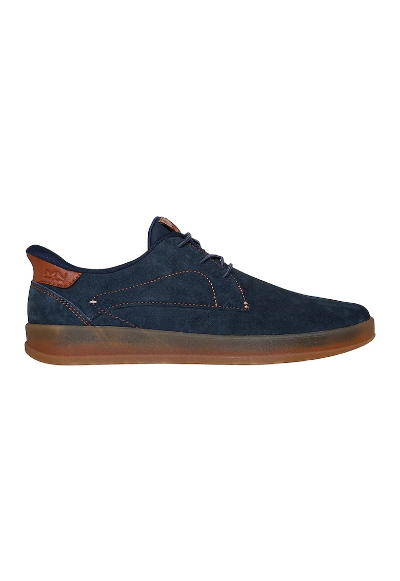 Pantofi Slip-ins® New Wave Cup de piele intoarsa - Bleumarin