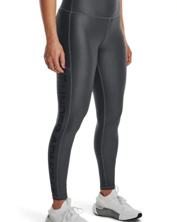 Colanti cu talie inalata - pentru fitness HeatGear® - Gri antracit