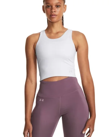 Top crop pentru antrenament Motion - Violet prafuit