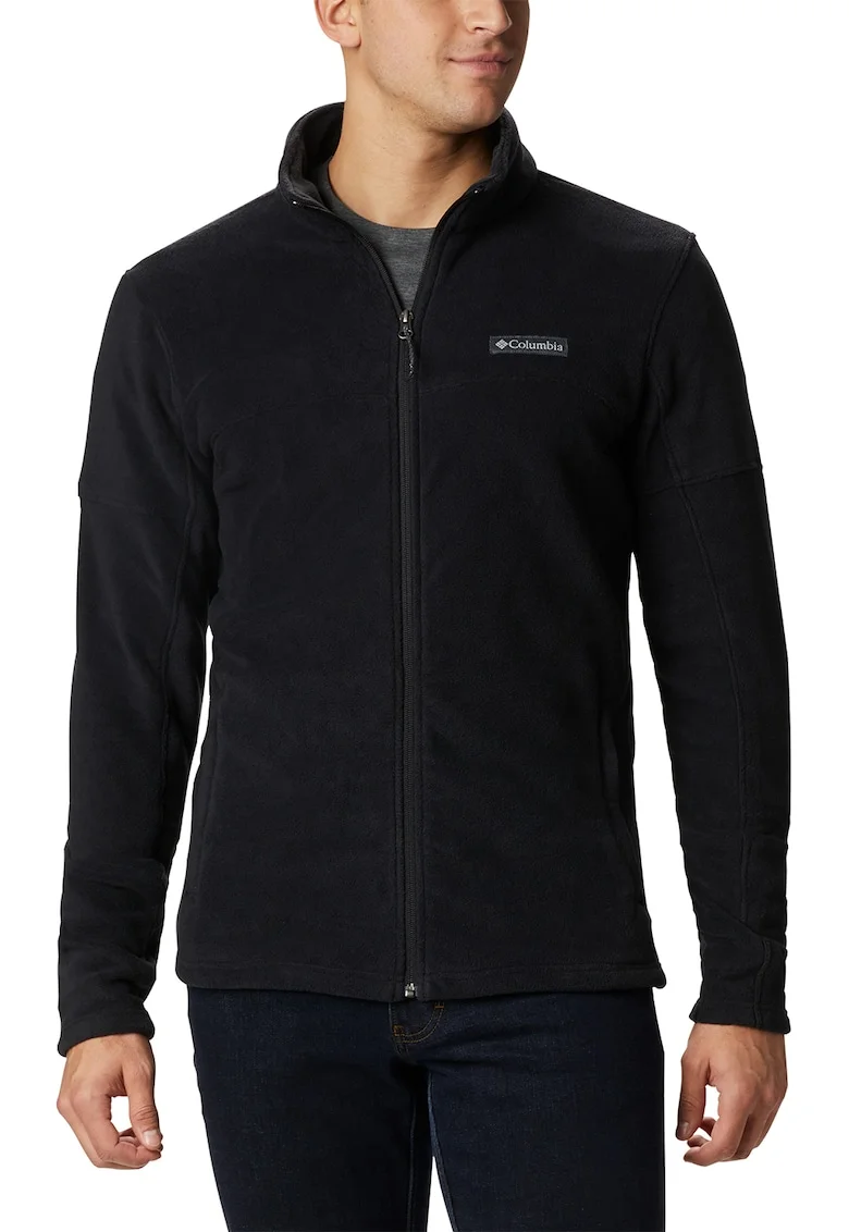 Bluza de trening din fleece cu fermoar - adecvata pentru teren accidentat Basin Trail™ - Negru