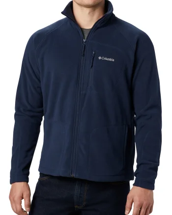Bluza din fleece cu fermoar pentru trekking Fast Trek™ II - Bleumarin