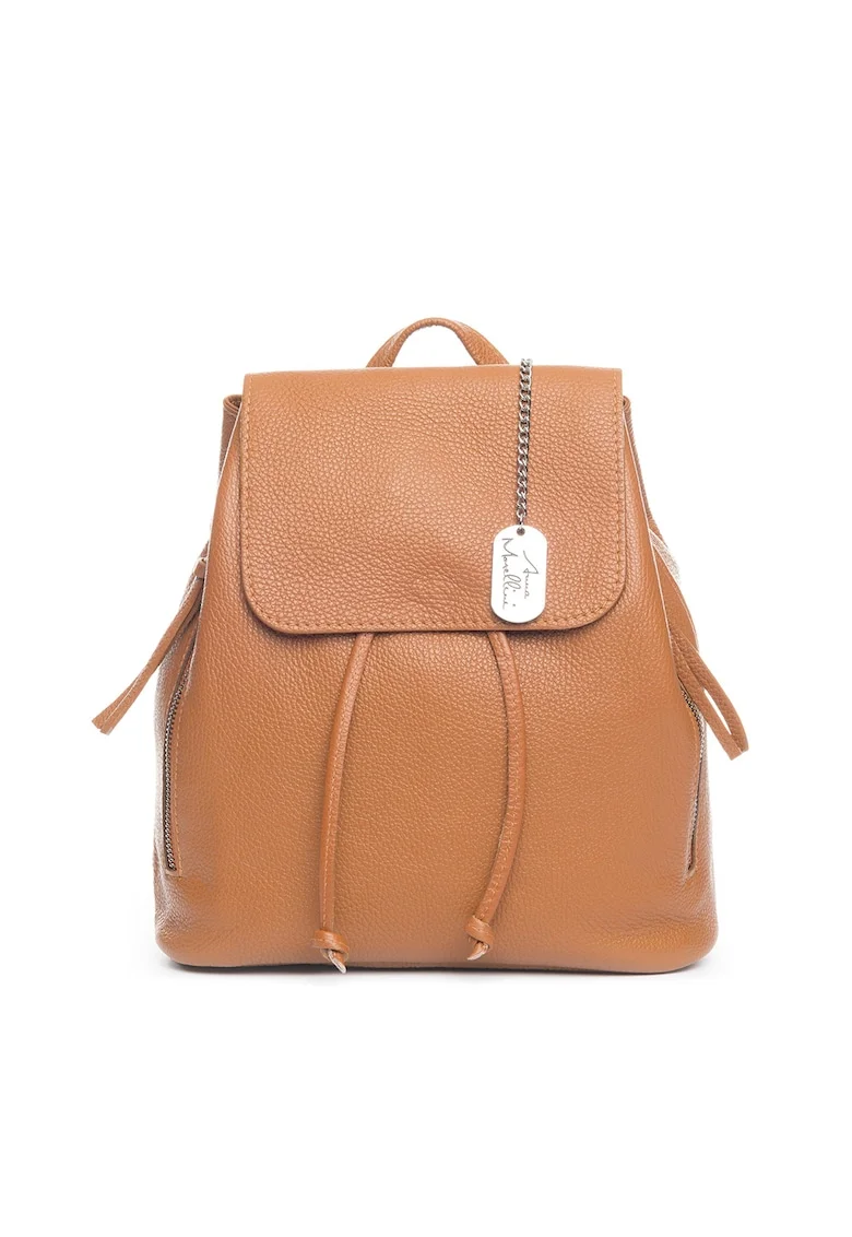 Rucsac de piele Claire - Caramel