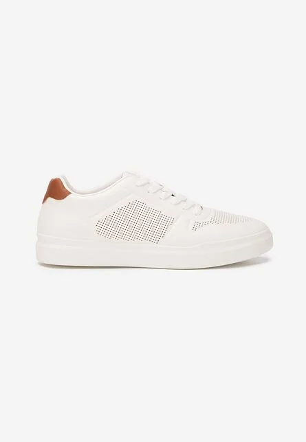 Sneakers barbati Zorlan albi