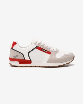 Sneakers barbati Jimmy albi