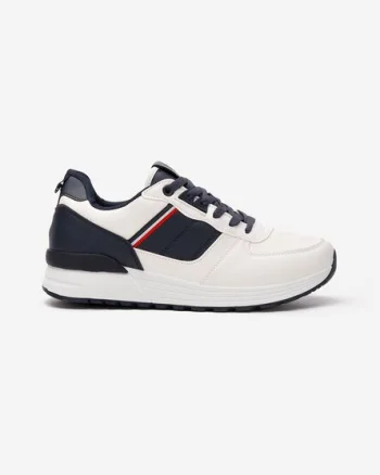 Sneakers barbati Julio albi