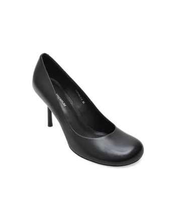 Pantofi eleganti EPICA PREMIUM negri, 26169, din piele naturala