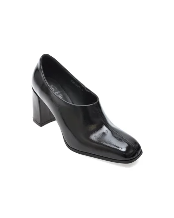 Pantofi eleganti FLAVIA PASSINI negri, 3181, din piele naturala lacuita