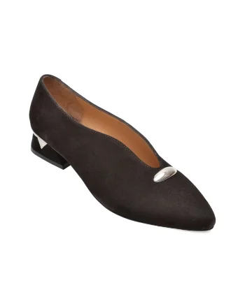 Pantofi eleganti EPICA maro, 3671896, din piele intoarsa