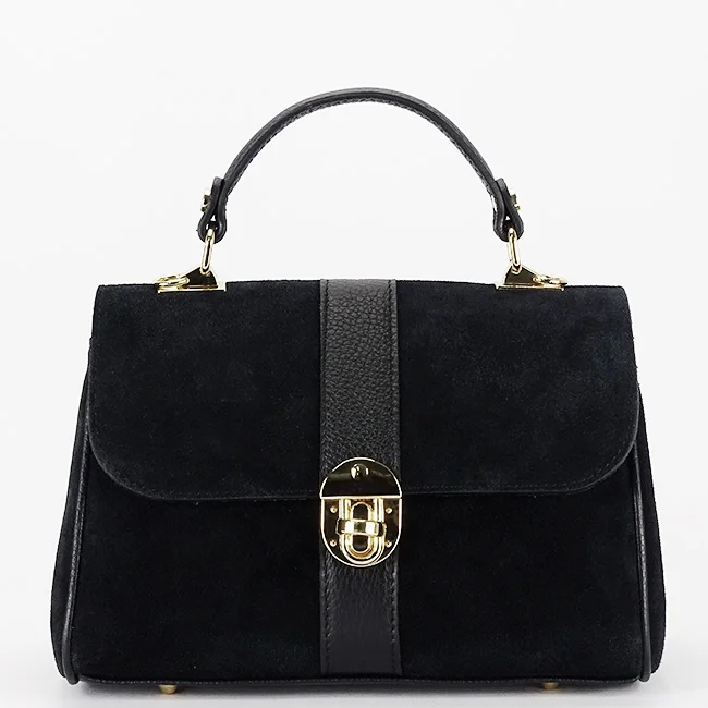Geanta neagra din piele naturala 2139 127
