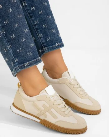 Sneakers dama Loriva bej