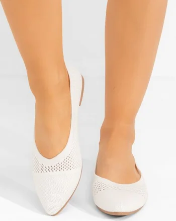 Balerini dama Letysia V3 albi